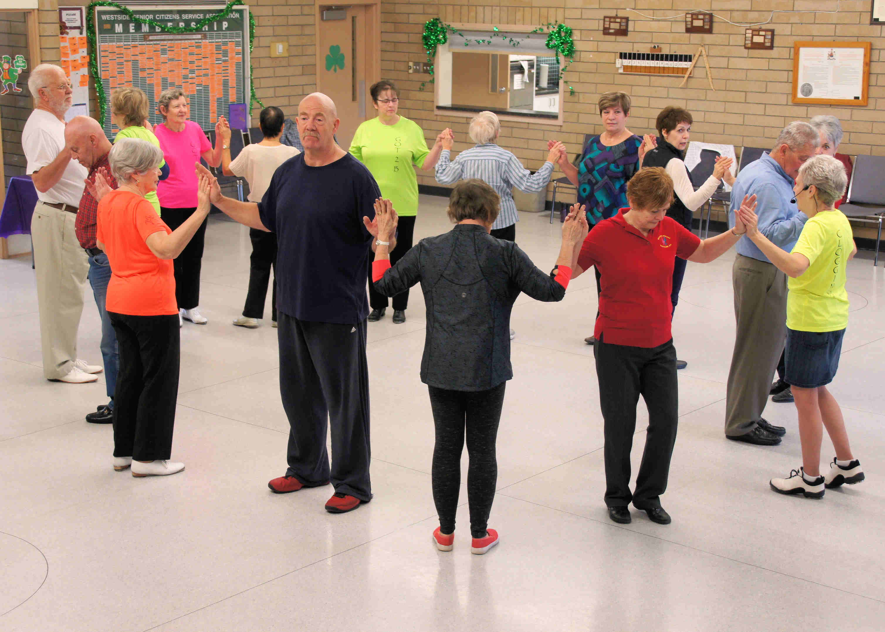 Circle of Clog Dancers - Alternate-Facing